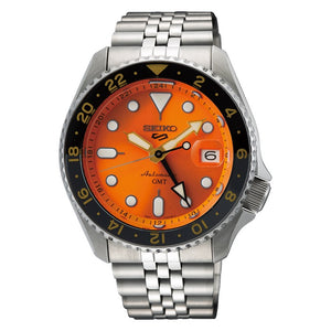 Orologio Seiko 5 Sport SSK005K1 GMT Sport Style automatico uomo 42 mm-2b Gioielli