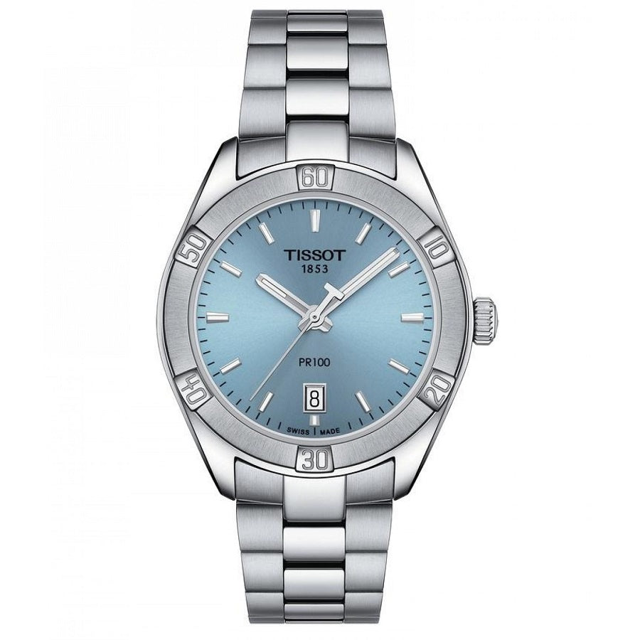 Orologio Tissot PR100 Sport Chic T101.910.11.351.00 donna 36 mm-2b Gioielli