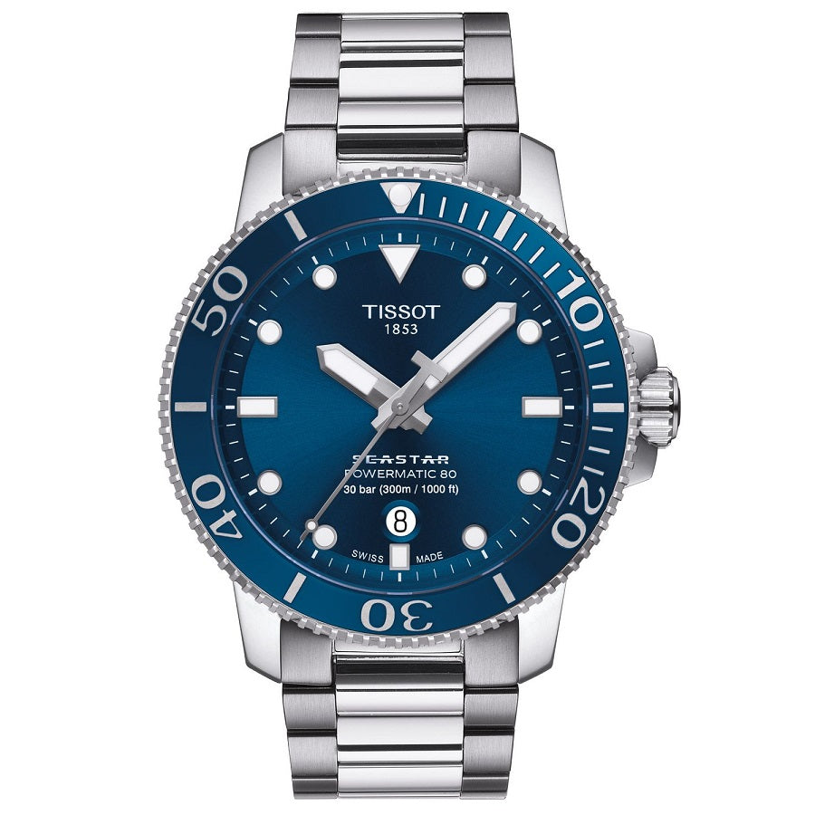 Orologio Tissot Seastar 1000 Powermatic 80 T120.407.11.041.03 uomo 43 mm-2b Gioielli