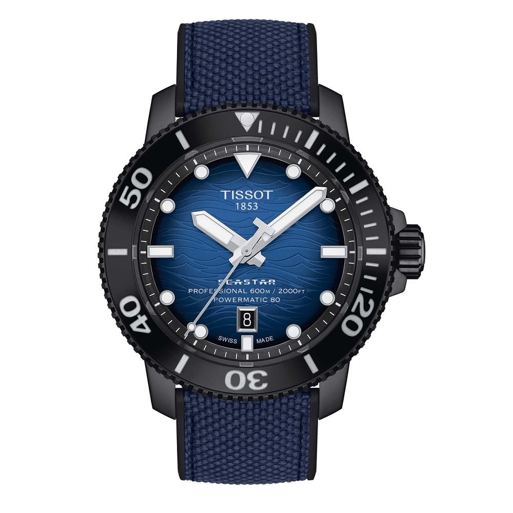Orologio Tissot Seastar 2000 Powermatic 80 T120.607.37.041.00 automatico uomo 46 mm-2b Gioielli