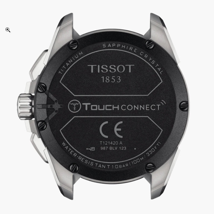 Orologio Tissot T-Touch Connect Solar T121.420.44.051.00 Smartwatch 48 mm-2b Gioielli