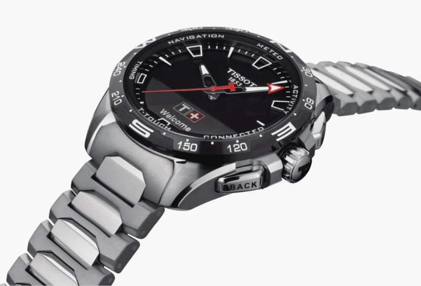 Orologio Tissot T-Touch Connect Solar T121.420.44.051.00 Smartwatch 48 mm-2b Gioielli