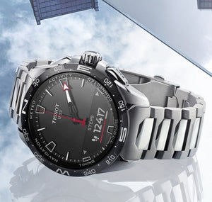 Orologio Tissot T-Touch Connect Solar T121.420.44.051.00 Smartwatch 48 mm-2b Gioielli