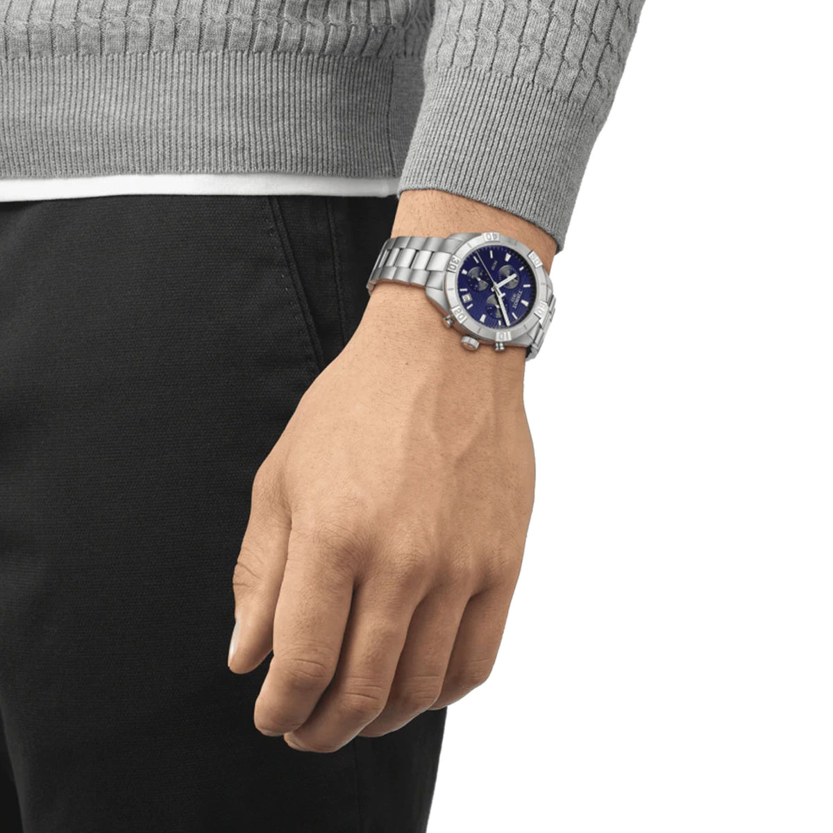 Orologio Tissot Supersport Chrono T125.617.11.041.00 cronografo uomo 45 mm-2b Gioielli