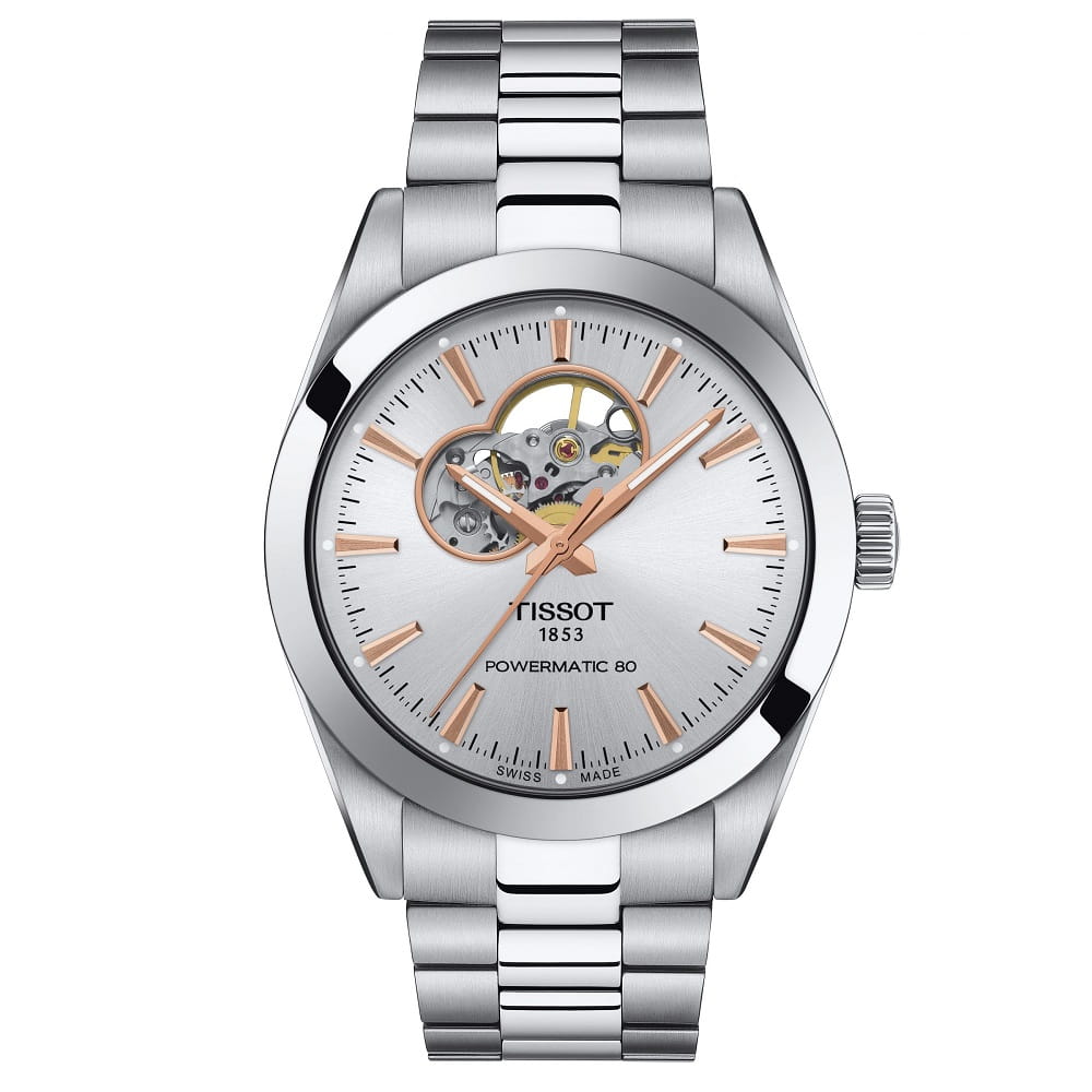 Orologio Tissot Gentleman T127.407.11.031.01 Open Heart automatico uomo 40 mm-2b Gioielli