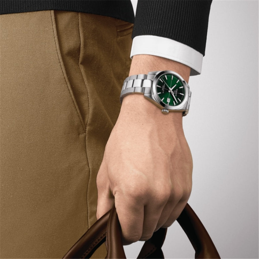 Orologio Tissot Gentleman Powermatic 80 Silicium T127.407.11.091.01 uomo 40 mm-2b Gioielli