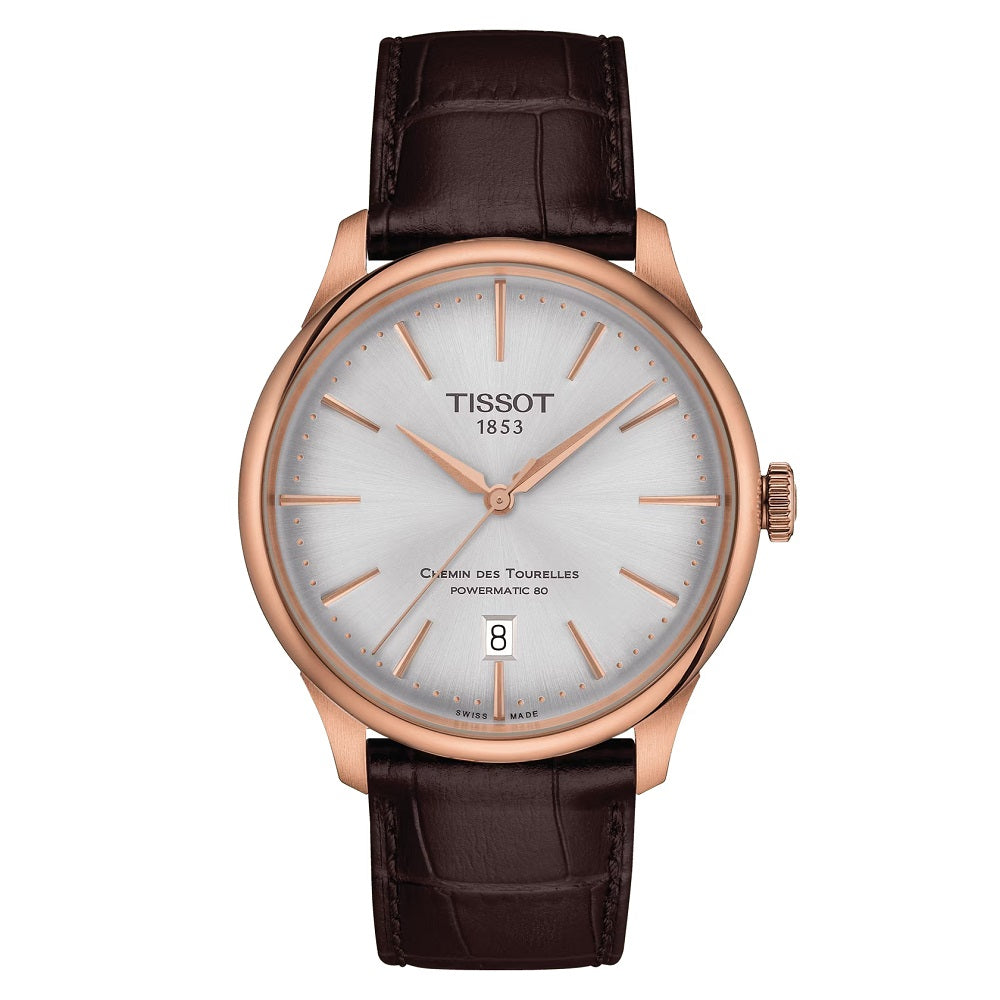 Orologio Tissot Chemin De Tourelles T139.807.36.031.00 automatico uomo 42 mm-2b Gioielli