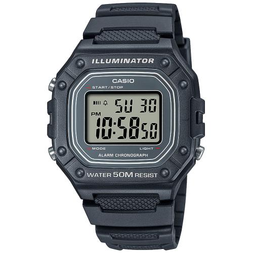 Orologio Casio Collection W-218H-8AVEF uomo 43mm-2b Gioielli