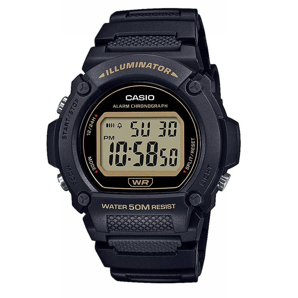 Orologio Casio Collection W-219H-1A2VEF nero uomo-2b Gioielli