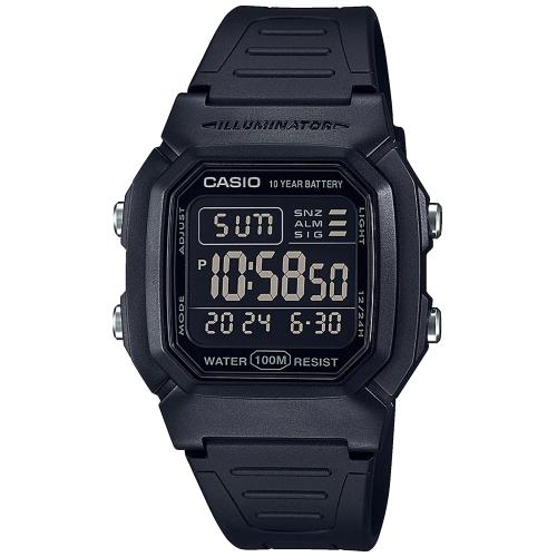 Orologio Casio Collection W-800H-1BVES unisex 37 mm-2b Gioielli