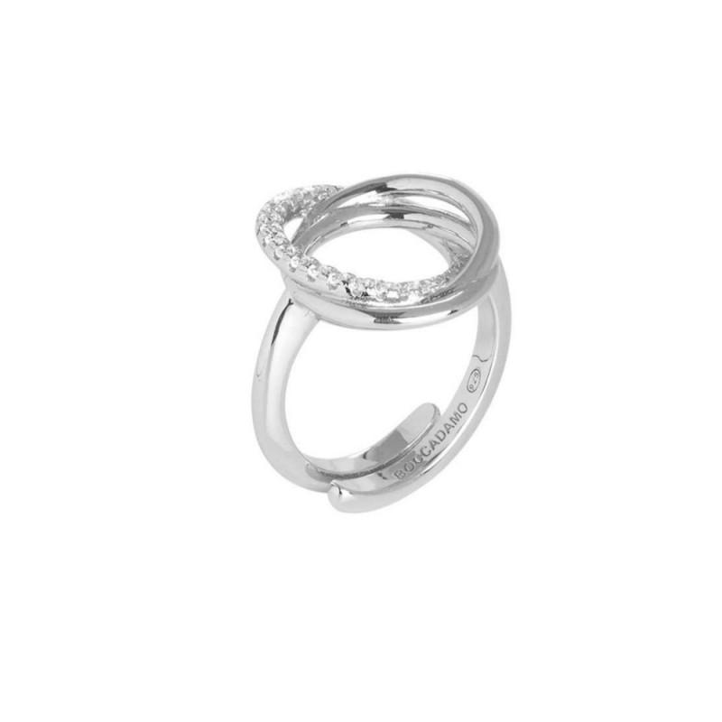 Anello Boccadamo Emili' AN459 donna argento-2b Gioielli
