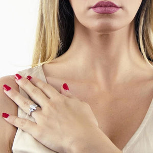 Anello Boccadamo Fili D'Argento AN454 donna-2b Gioielli