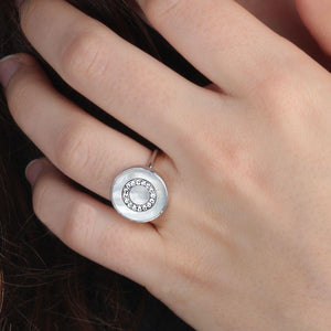 Anello Morellato Perfetta SALX09 14 donna madreperla in argento-2b Gioielli