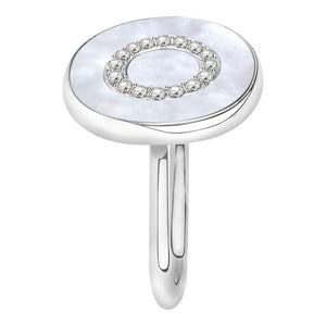 Anello Morellato Perfetta SALX09 14 donna madreperla in argento-2b Gioielli