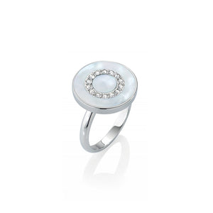 Anello Morellato Perfetta SALX09 14 donna madreperla in argento-2b Gioielli