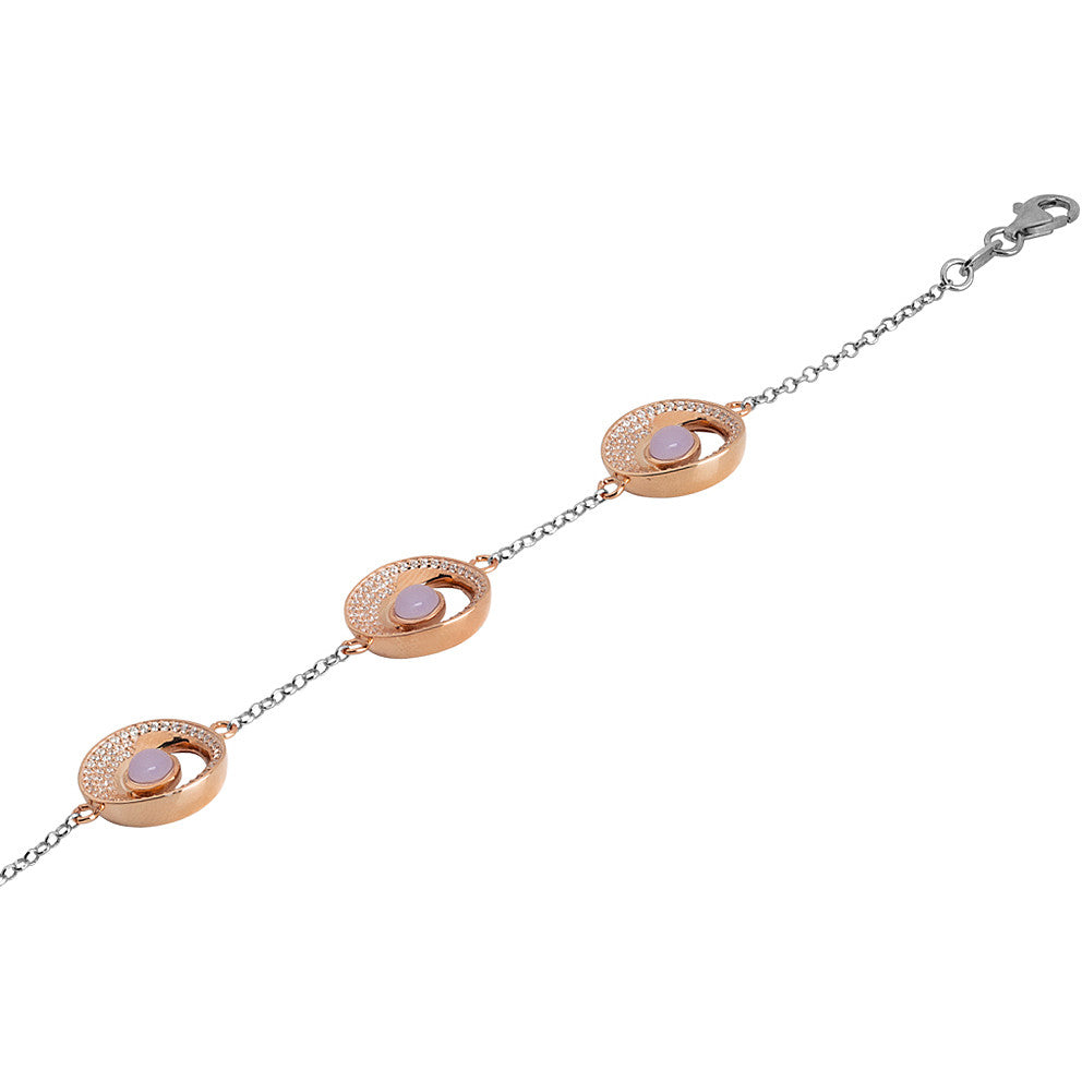 Bracciale Boccadamo Eclissi BR566RS donna argento-2b Gioielli