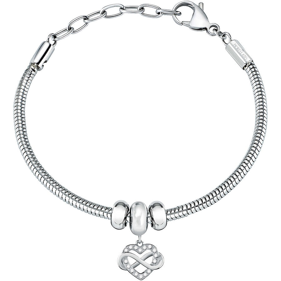 Bracciale Morellato Drops SCZ1128 cuore infinito-2b Gioielli