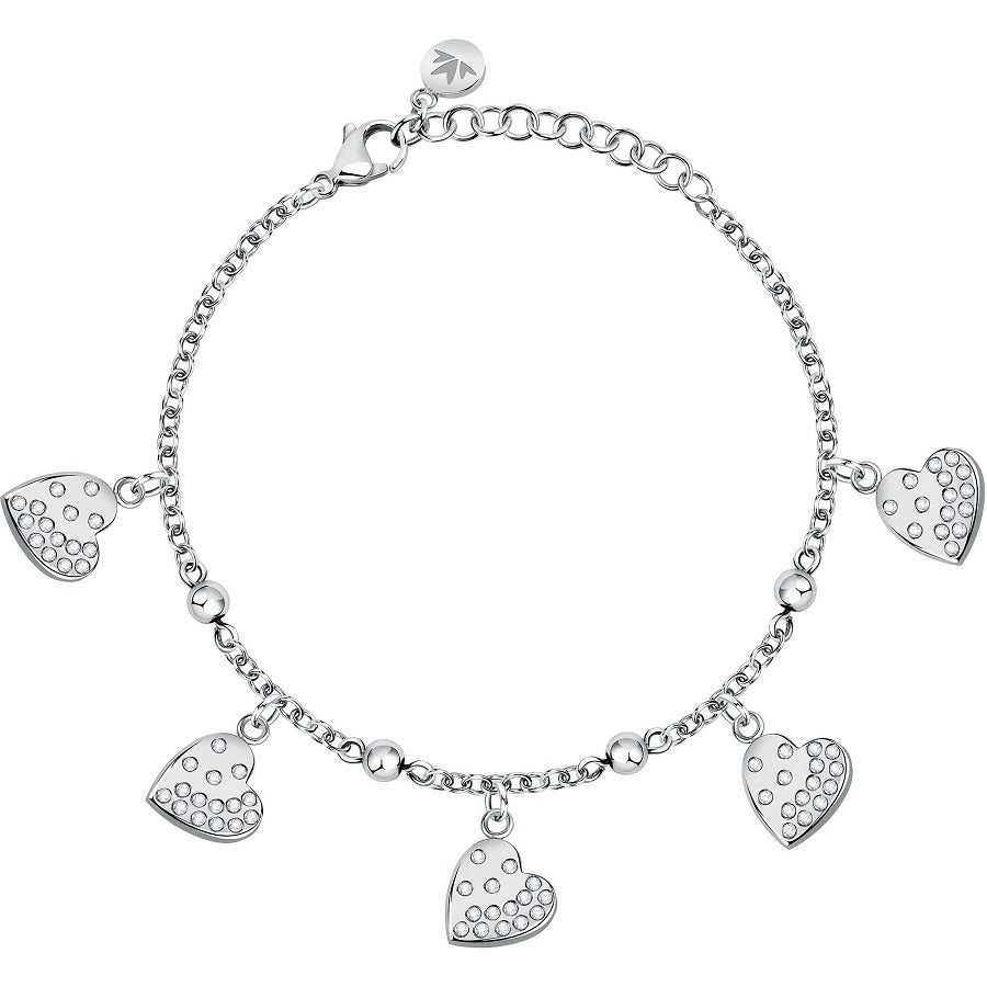 Bracciale Morellato Passioni SAUN11 donna cuori-2b Gioielli