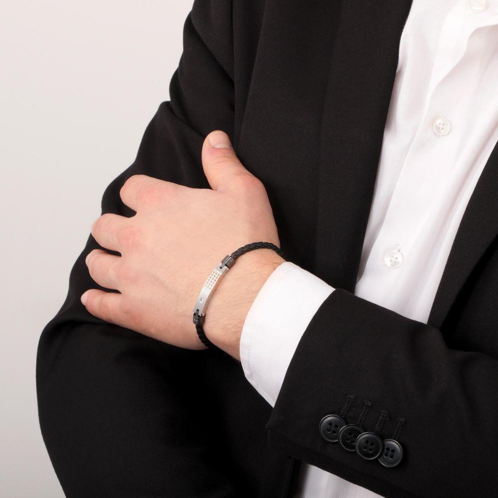 Bracciale Morellato Moody SQH23 uomo-2b Gioielli