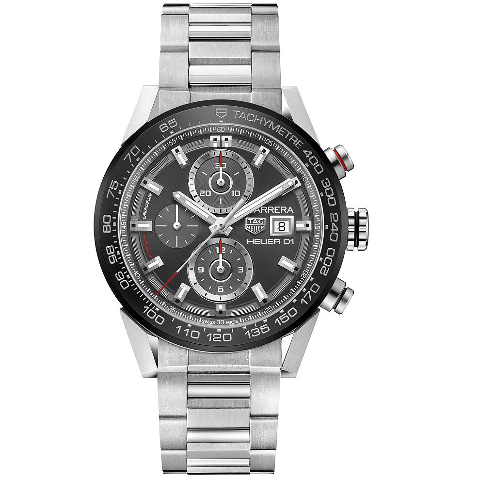 Orologio Tag Heuer Carrera CAR201W.BA0714 Crono automatico-2b Gioielli