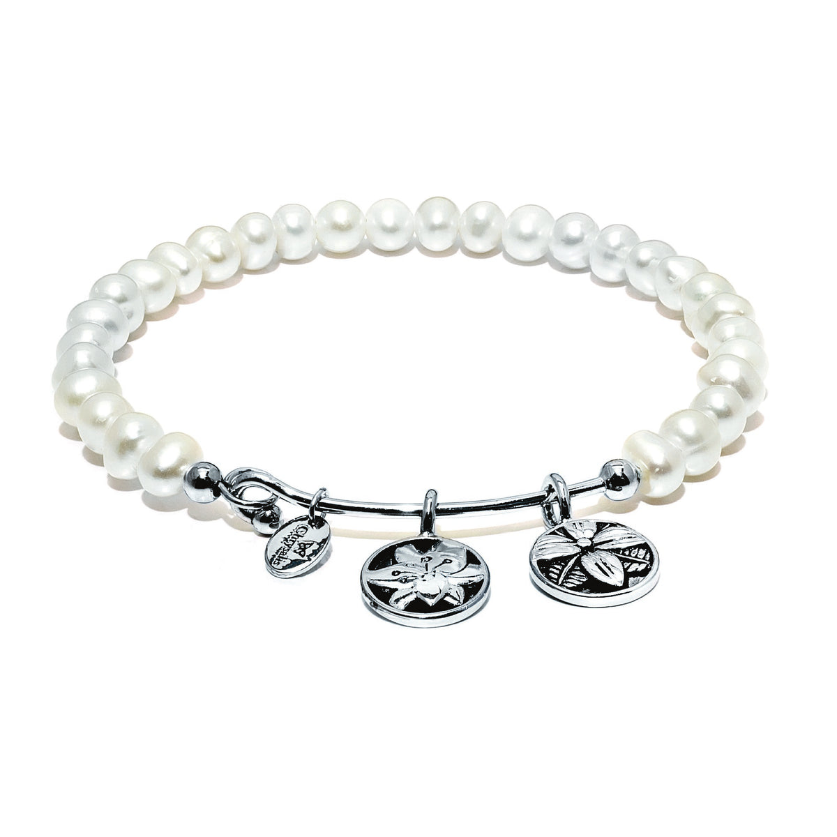 Bracciale Chrysalis Angelo Custode Fioritura Perle CRBH0010WP-2b Gioielli
