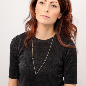 Collana Morellato Gemma SAKK105 donna nero in argento-2b Gioielli