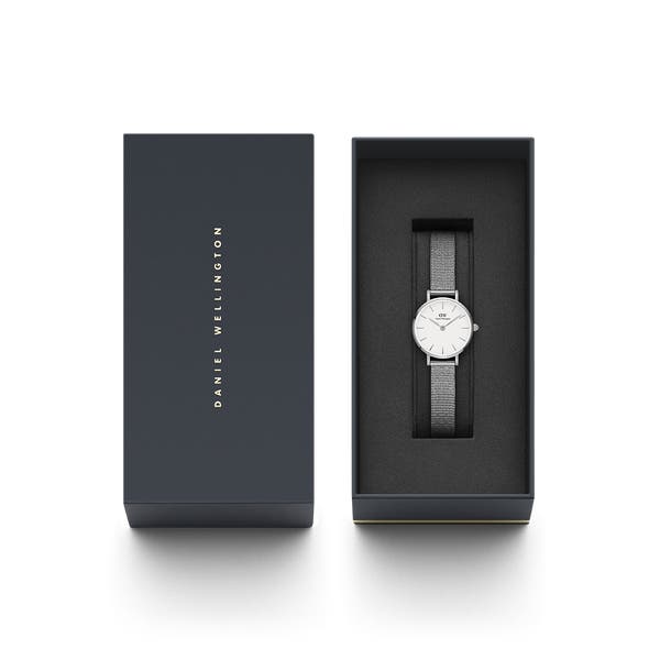 Orologio DW Petite Pressed Sterling 24mm bianco DW00100442-2b Gioielli