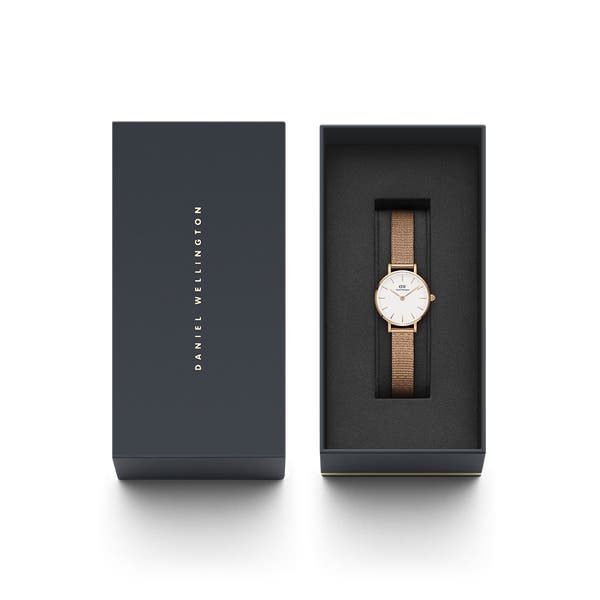 Orologio DW Petite Pressed Melrose 24mm bianco DW00100447-2b Gioielli