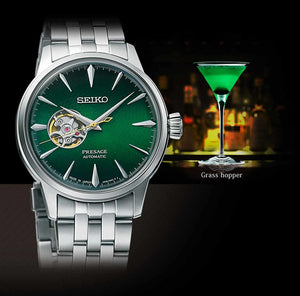 Orologio Seiko Presage Cocktail Grasshopper SSA441J1 automatico 41 mm-2b Gioielli