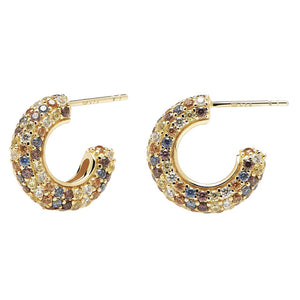 Orecchini PdPaola AR01-291-U Five Tiger in argento 925 placcato oro 18 Kt-2b Gioielli