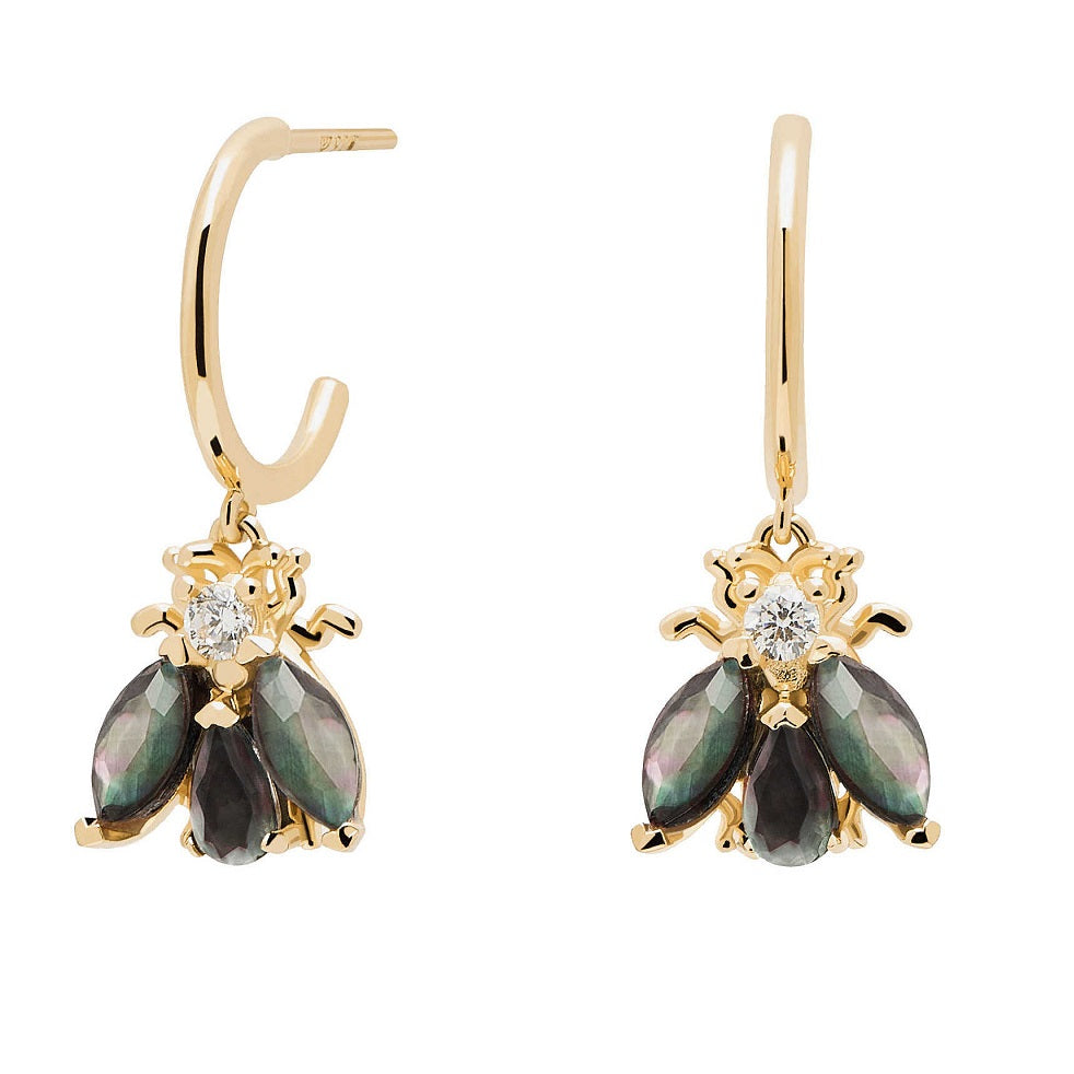 Orecchini PdPaola AR01-314-U Zaza Collection argento placcato oro 18 Kt-2b Gioielli