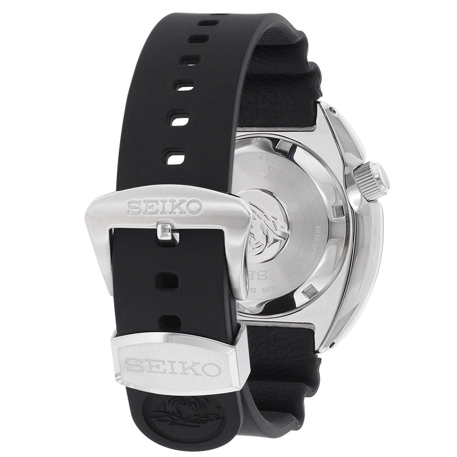 Orologio Seiko PROSPEX TURTLE diver professionale automatico nero SRP777K1-2b Gioielli