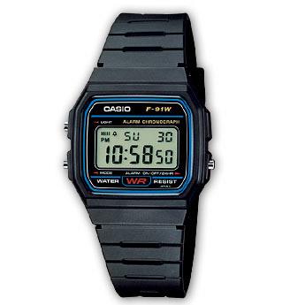 Orologio Casio Collection F-91W-1YER 33mm-2b Gioielli
