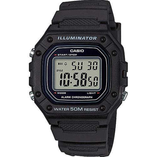 Orologio Casio Collection W-218H-1AVEF uomo 43mm-2b Gioielli