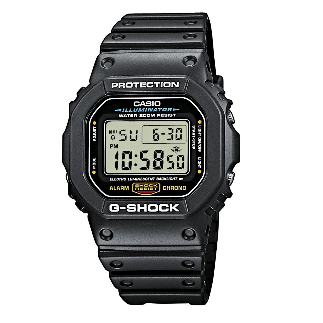 Orologio Casio G-Shock DW-5600E-1VER uomo nero digitale-2b Gioielli