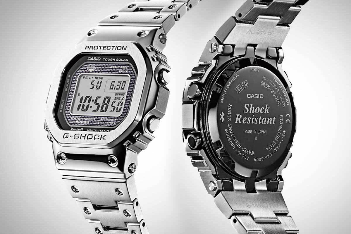 Orologio Casio G-Shock GMW-B5000D-1ER Full Metal radiocontrollato solare-2b Gioielli
