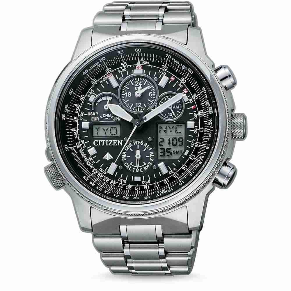 Orologio Citizen Radiocontrollato JY8020-52E Super Pilot uomo 45mm-2b Gioielli