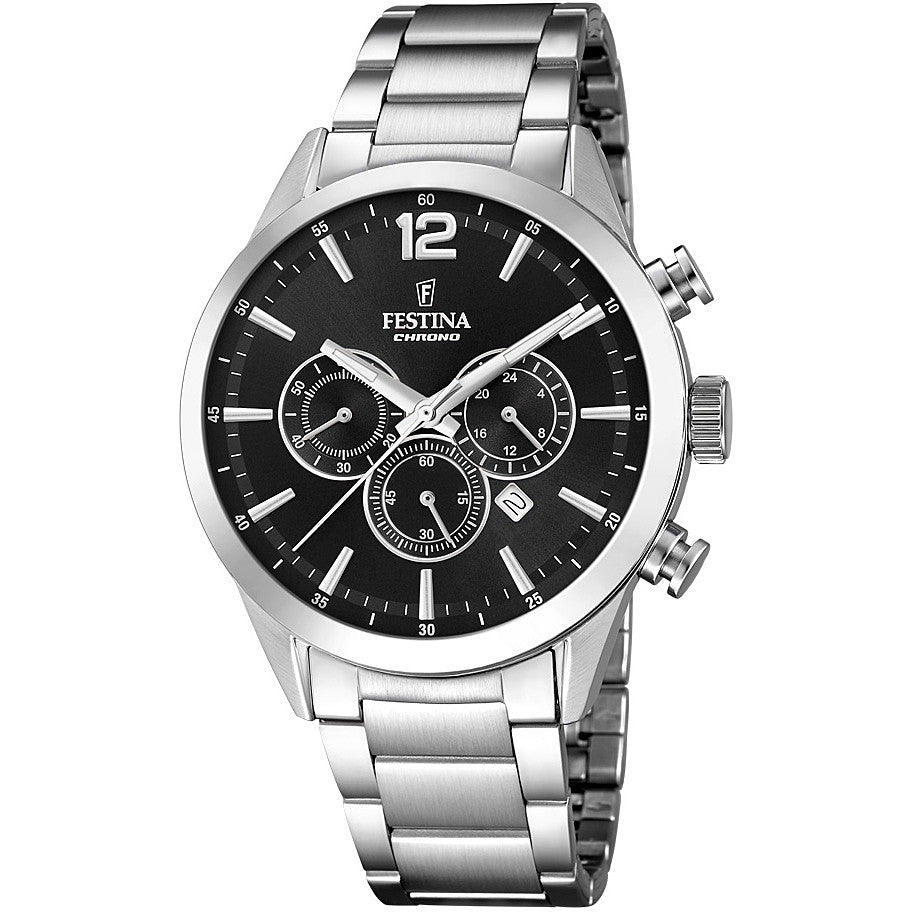 Orologio Festina Timeless F20343/8 uomo 44mm cronografo-2b Gioielli