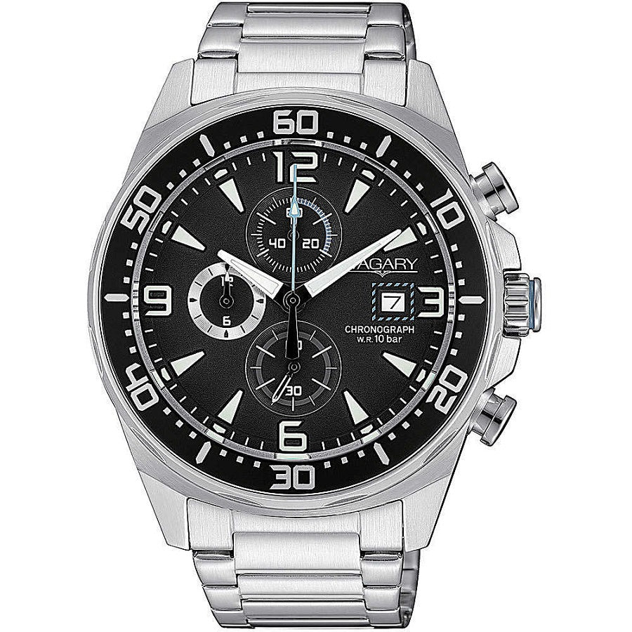 Orologio Vagary by Citizen Aqua39 Crono VA1-013-51 uomo 43 mm-2b Gioielli