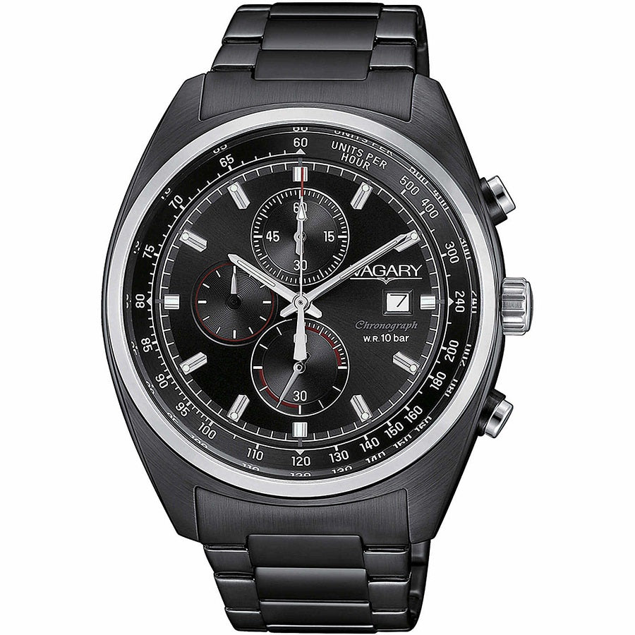 Orologio Vagary by Citizen Rockwell VA1-340-51 crono 42 mm-2b Gioielli