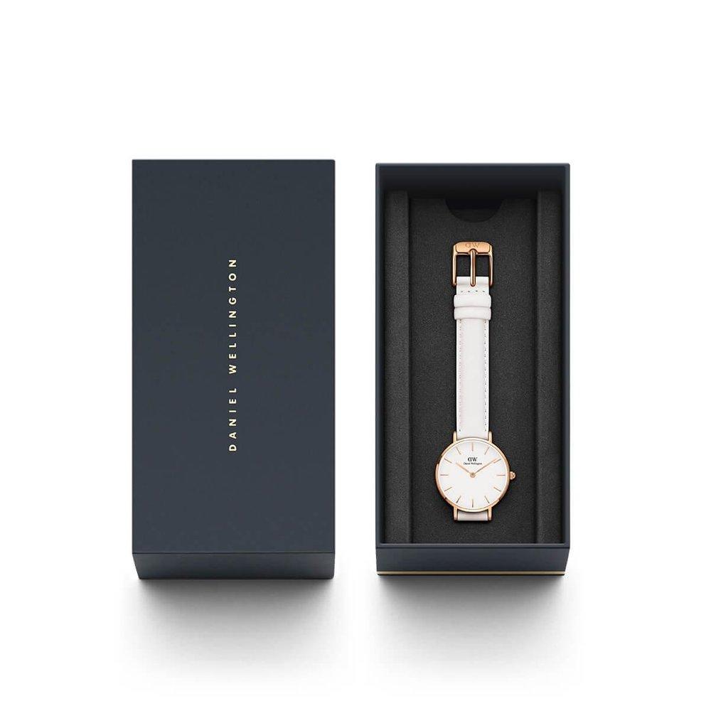 Orologio DW Classic Petite Bondi 28mm bianco DW00100249-2b Gioielli