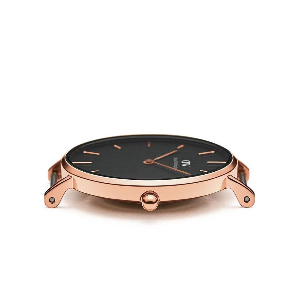 Orologio DW Classic Petite Cornwall 28mm nero/rose gold DW00100247-2b Gioielli