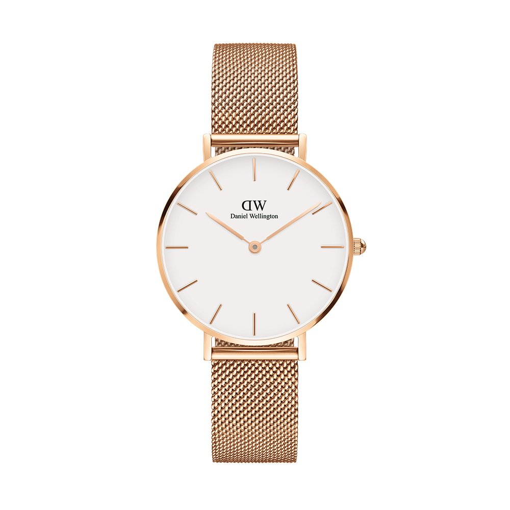 Orologio DW Classic Petite Melrose 32mm bianco DW00100163-2b Gioielli