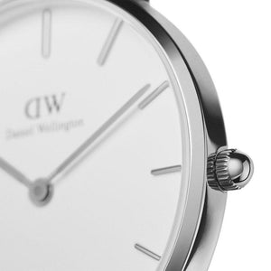 Orologio DW Classic Petite Sterling 32mm bianco DW00100164-2b Gioielli