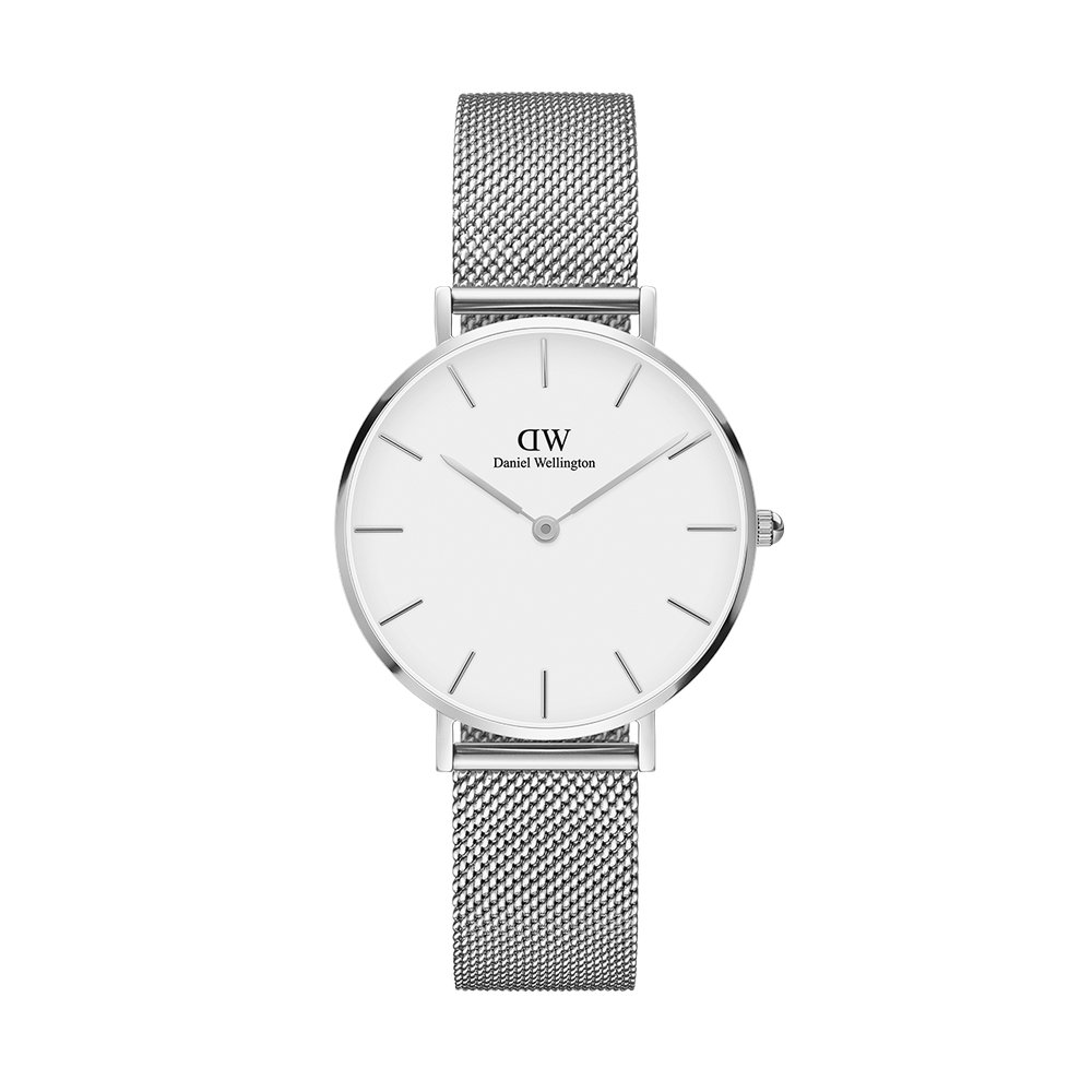 Orologio DW Classic Petite Sterling 32mm bianco DW00100164-2b Gioielli