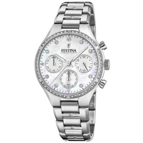 Orologio Festina Boyfriend F20401/1 donna 36mm cronografo-2b Gioielli