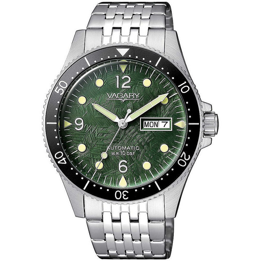 Orologio Vagary by Citizen Gear Matic 101 IX3-319-41 Aqua uomo 40 mm-2b Gioielli