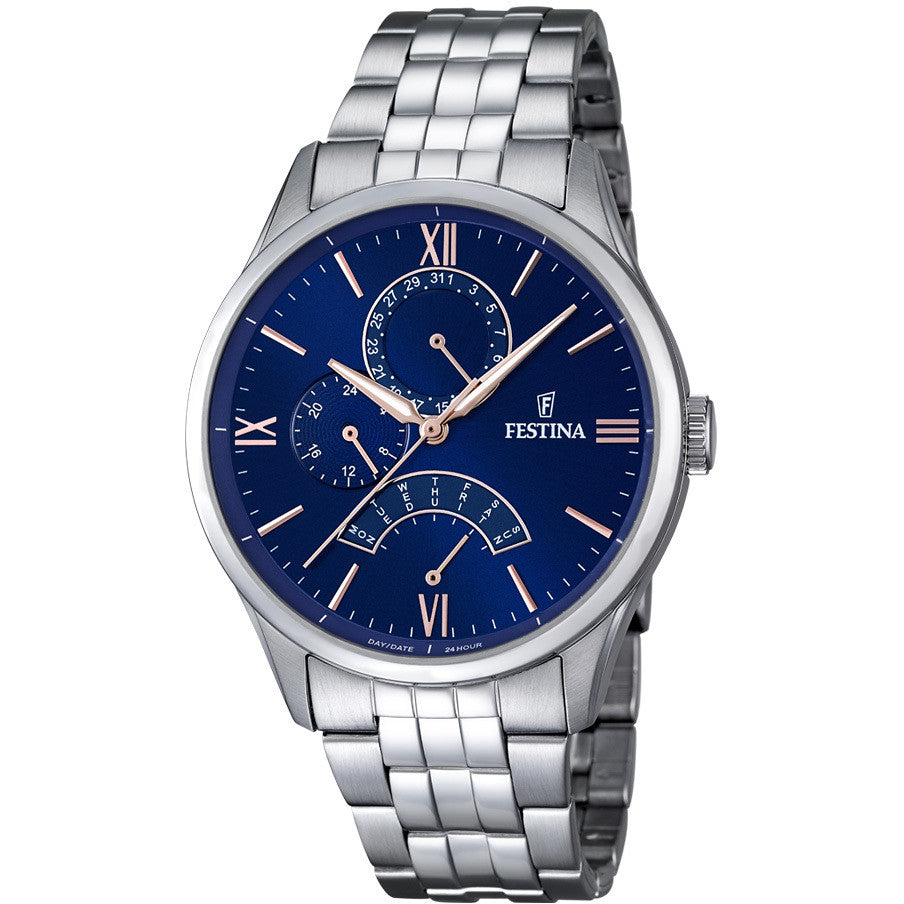 Orologio Festina Retro F16822/3 uomo 43mm multifunzione-2b Gioielli
