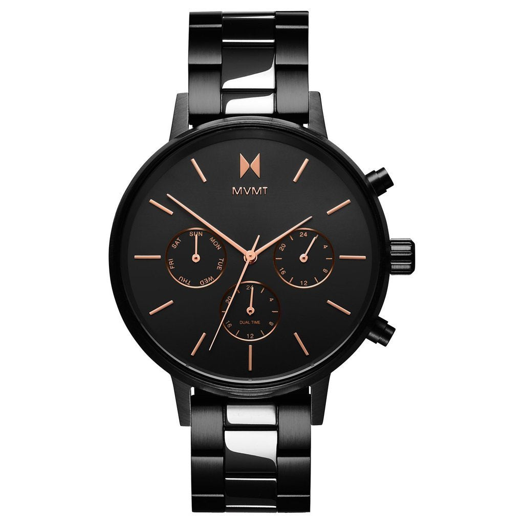 Orologio MVMT Nova Crux dual time FC01-BL donna 38mm-2b Gioielli