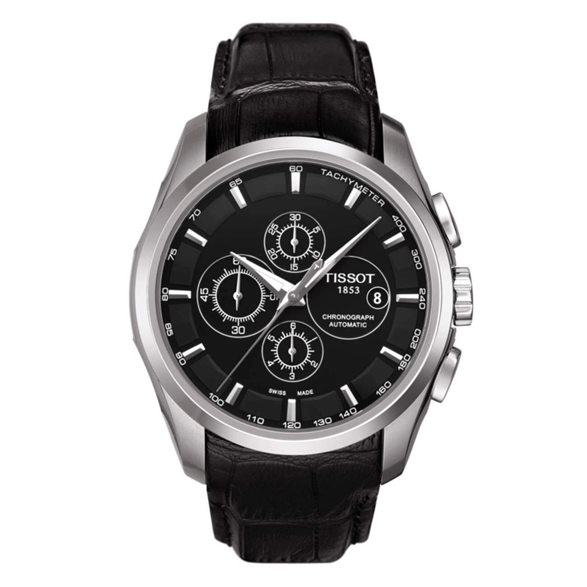 Orologio Tissot Couturier T035.627.16.051.00 automatico cronografo uomo 43 mm-2b Gioielli